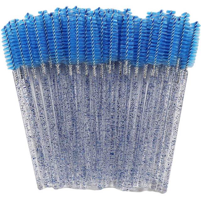 Pack of 50 Glitter Spoolie Brushes