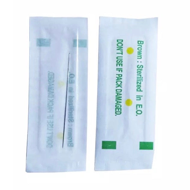 100x Giant Sun Standard 1rl Acupuncture Needles 0.35mm